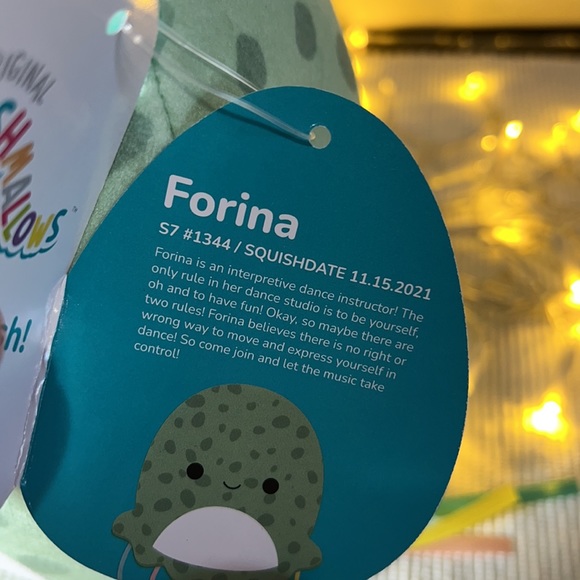 SQUISHMALLOWS BUNDLE 7.5" Under the Sea! Marybeth, Kai and Forina - Picture 10 of 10